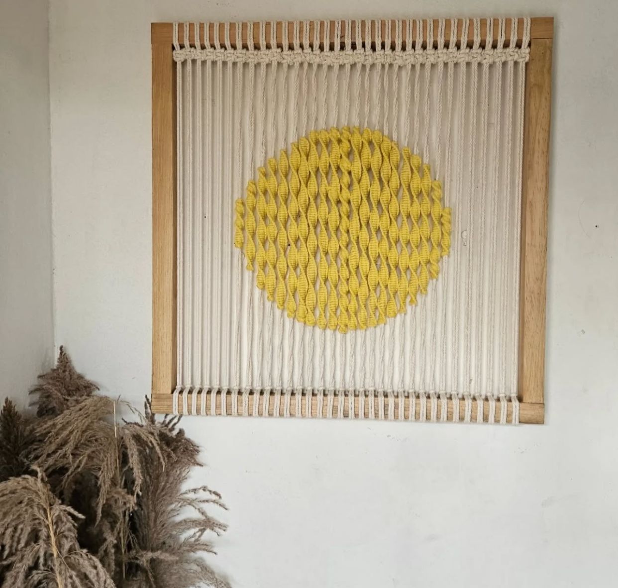 Cuadro de Macrame