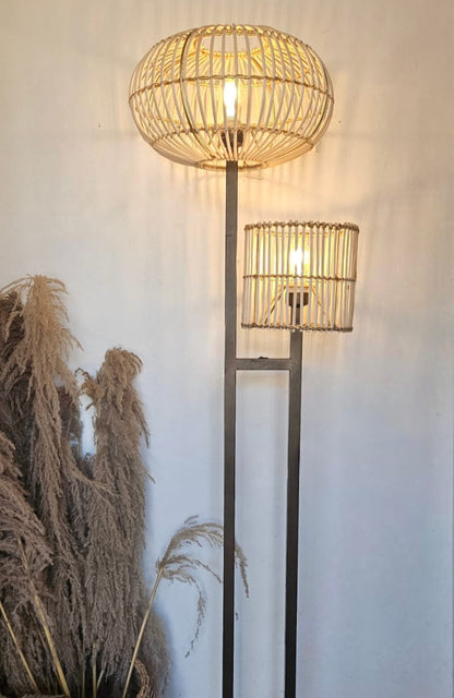 Lámpara de Rattan para Base